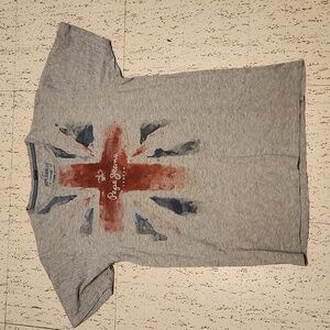 Pepe Jeans London Cross Logo Slim Fit T Shirt